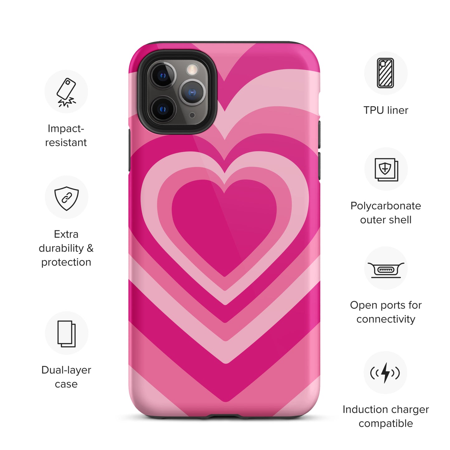Hardcase iPhone® Handyhülle "Big Heart"