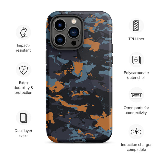 Hardcase iPhone® Handyhülle "Military Blue"